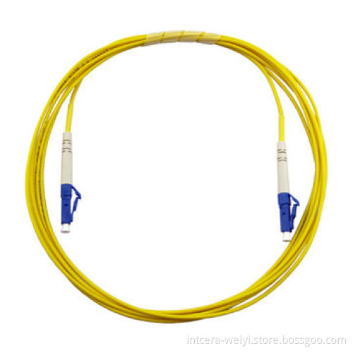 LC/PC-LC/PC SM SX Fiber Optic Patch Cord with Low IL and High RL (0.9&2.0&3.0 Optional)